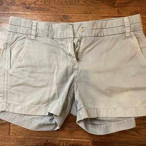 Grey J-Crew Semi-Formal Shorts